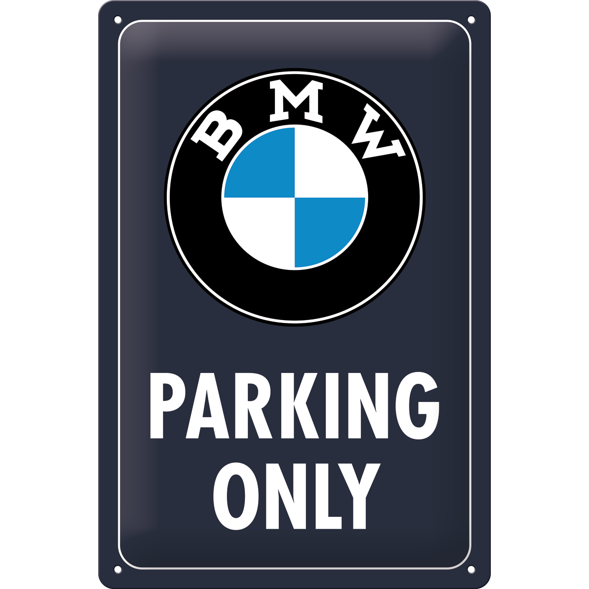 BMW - Parking Only Classic Blue