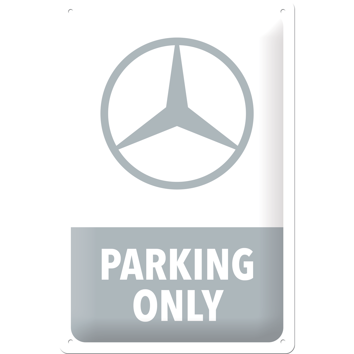 Mercedes-Benz - Parking Only Grey