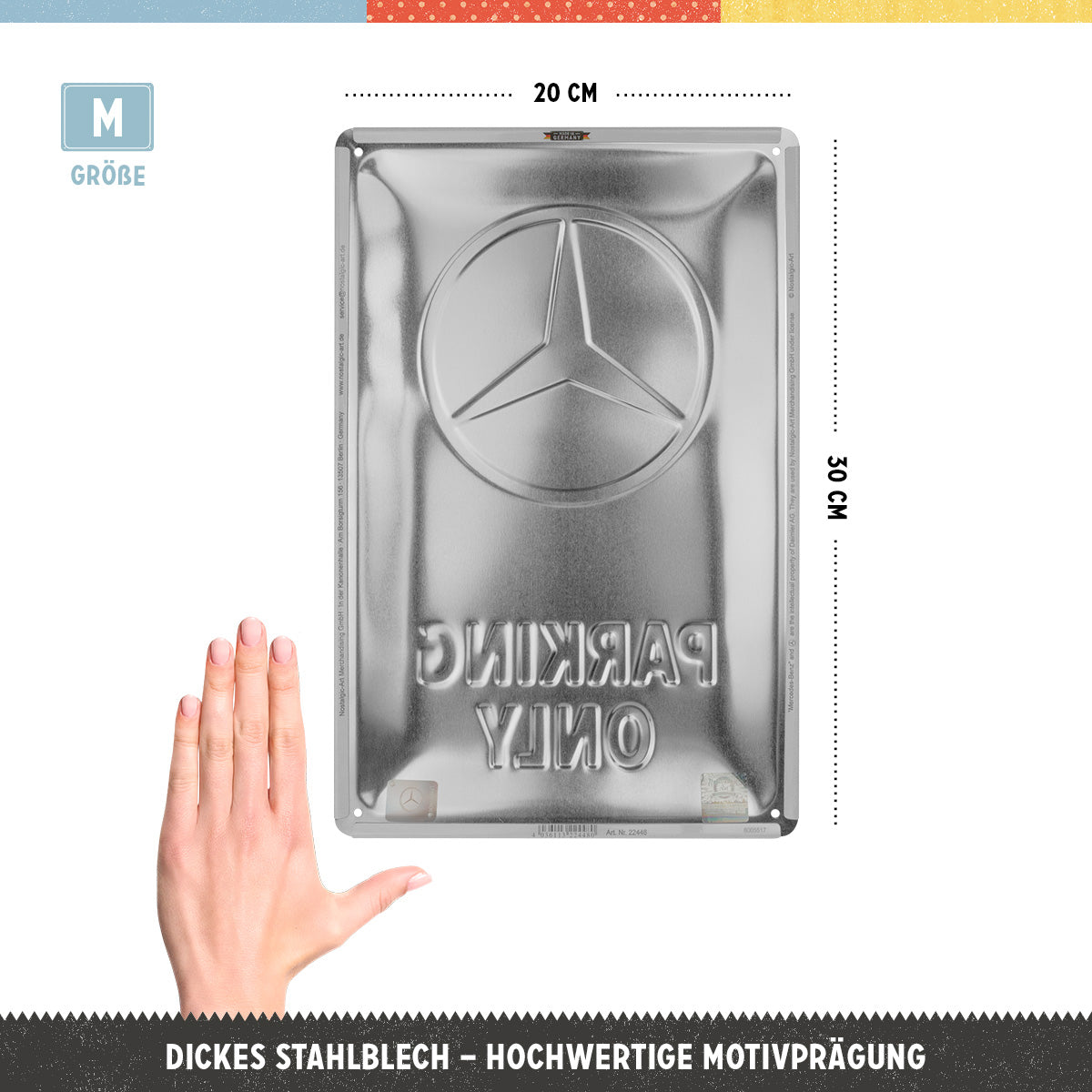 Mercedes-Benz - Parking Only Grey