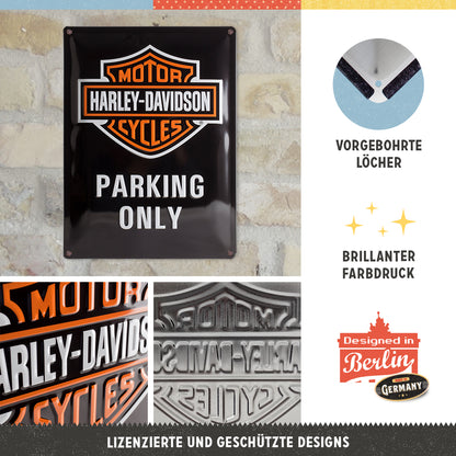 Harley-Davidson - Parking Only