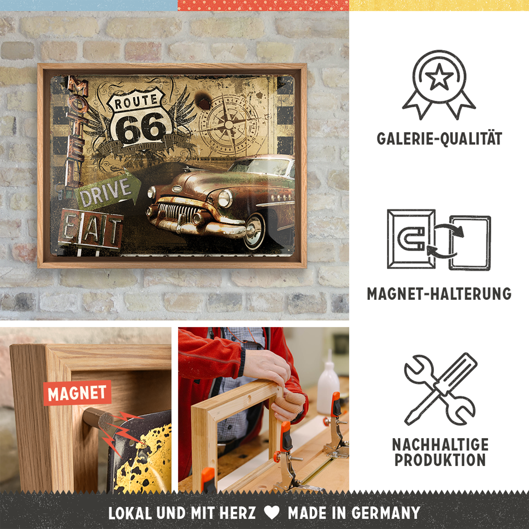 Route 66 - Road Trip N-Frame L Edition