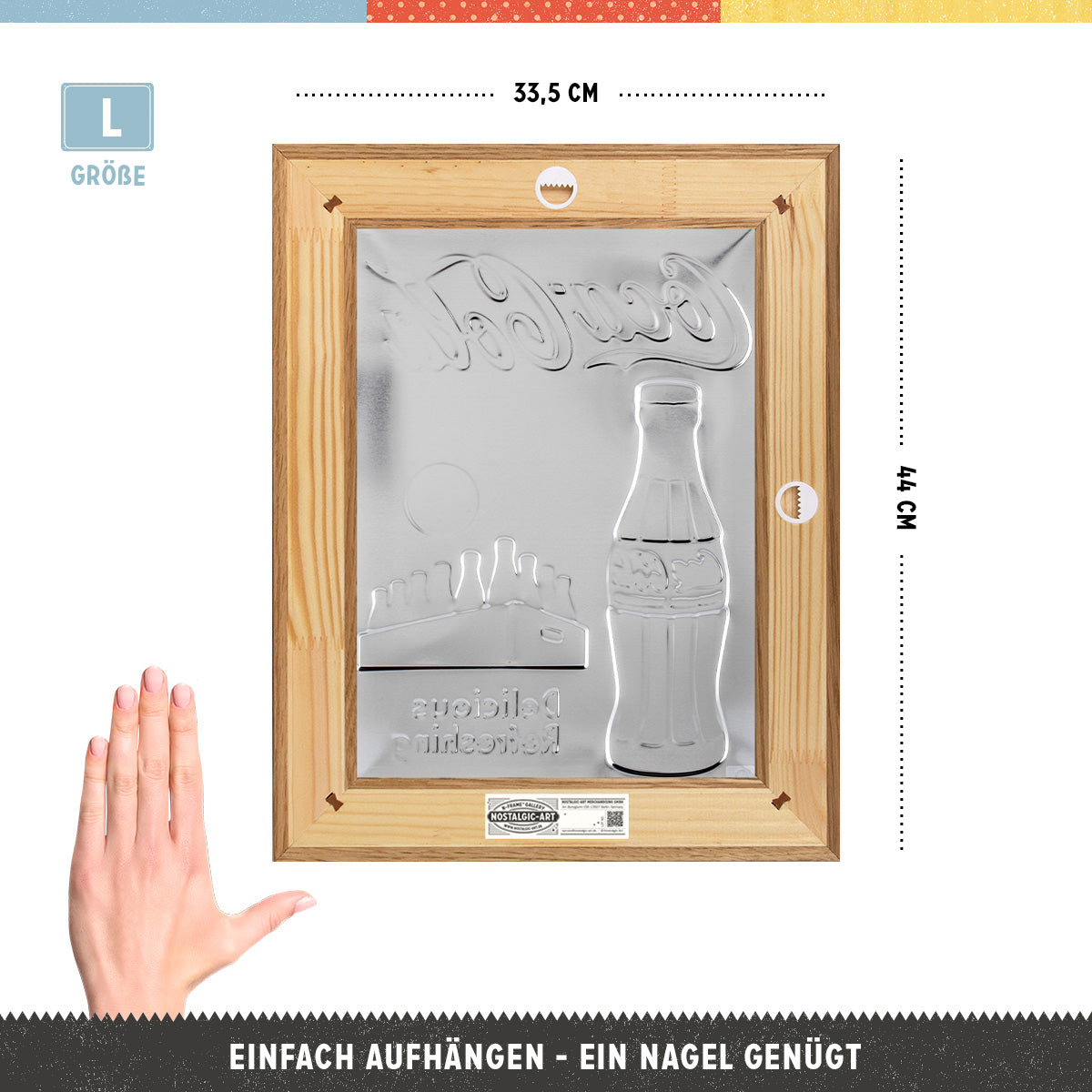 Coca-Cola - In Bottles Yellow N-Frame L Edition