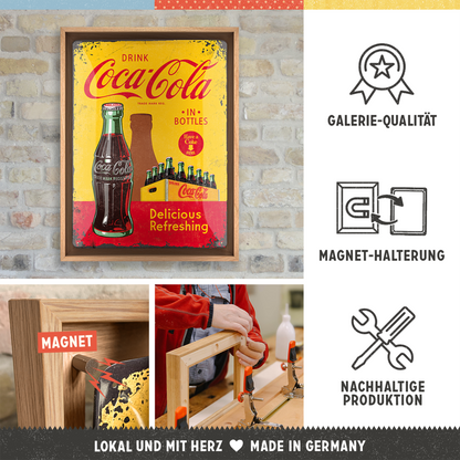 Coca-Cola - In Bottles Yellow N-Frame L Edition