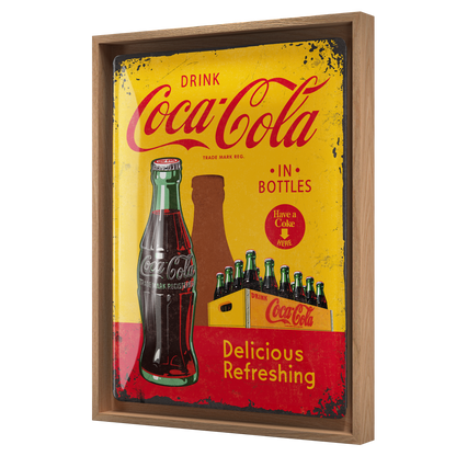 Coca-Cola - In Bottles Yellow N-Frame L Edition