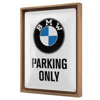 BMW - Parking Only White N-Frame L Edition