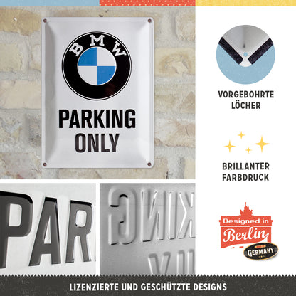BMW - Parking Only White