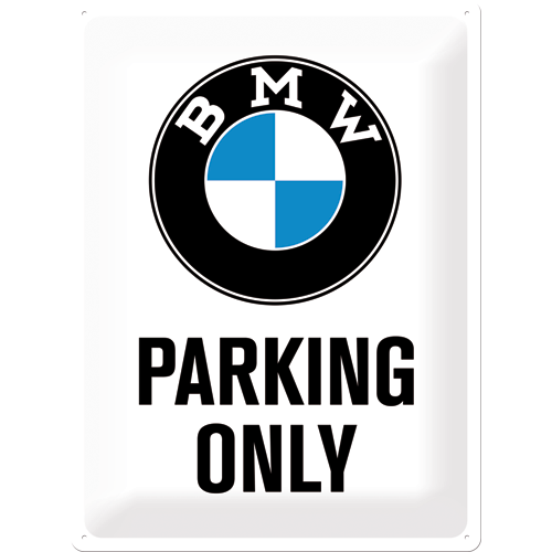 BMW - Parking Only White