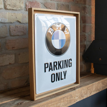 BMW - Parking Only White N-Frame L Edition