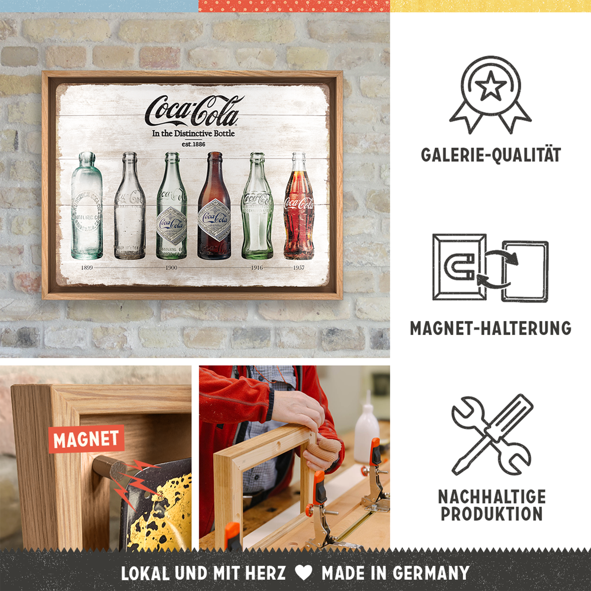 Coca-Cola - Bottle Timeline N-Frame L Edition
