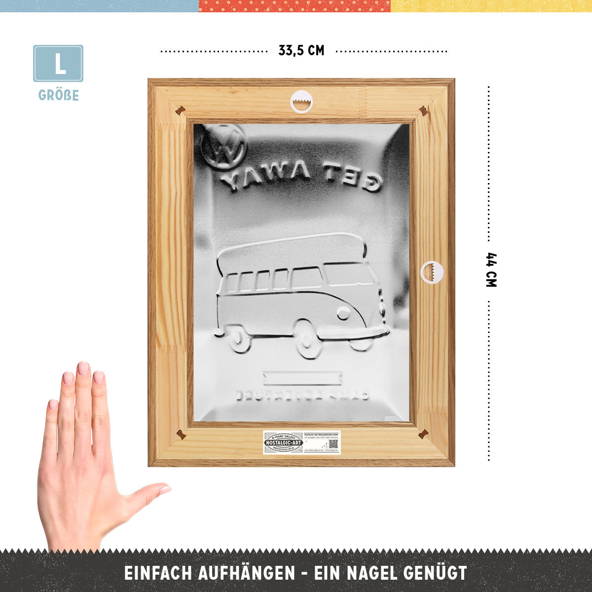 VW Bulli - Let's Get Away N-Frame L Edition