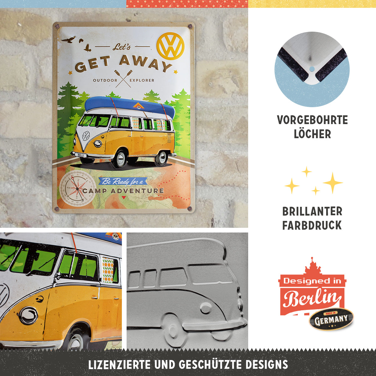 VW Bulli - Let's Get Away