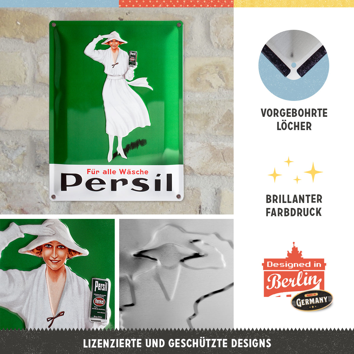Persil - Weiße Dame Grün 1922
