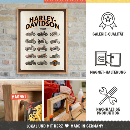 Harley-Davidson - Model Chart N-Frame L Edition