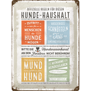 PfotenSchild - Hunde-Haushalt Regeln