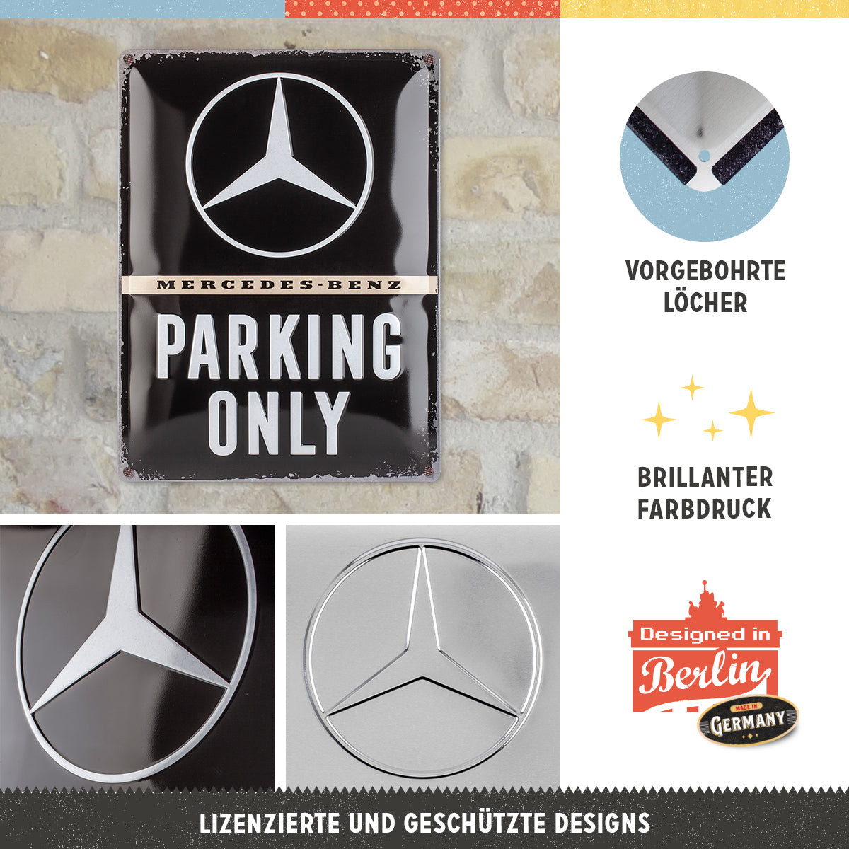 Mercedes-Benz - Parking Only