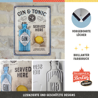 Gin & Tonic Served Here