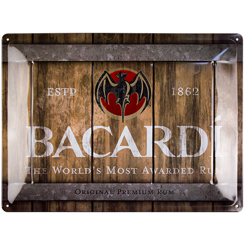 Bacardi - Wood Barrel Logo