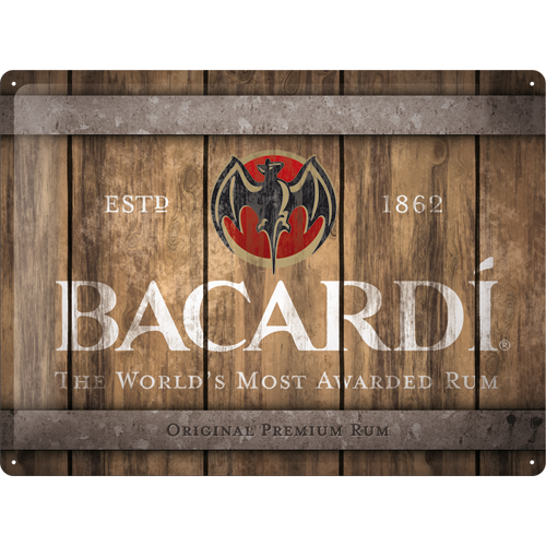 Bacardi - Wood Barrel Logo