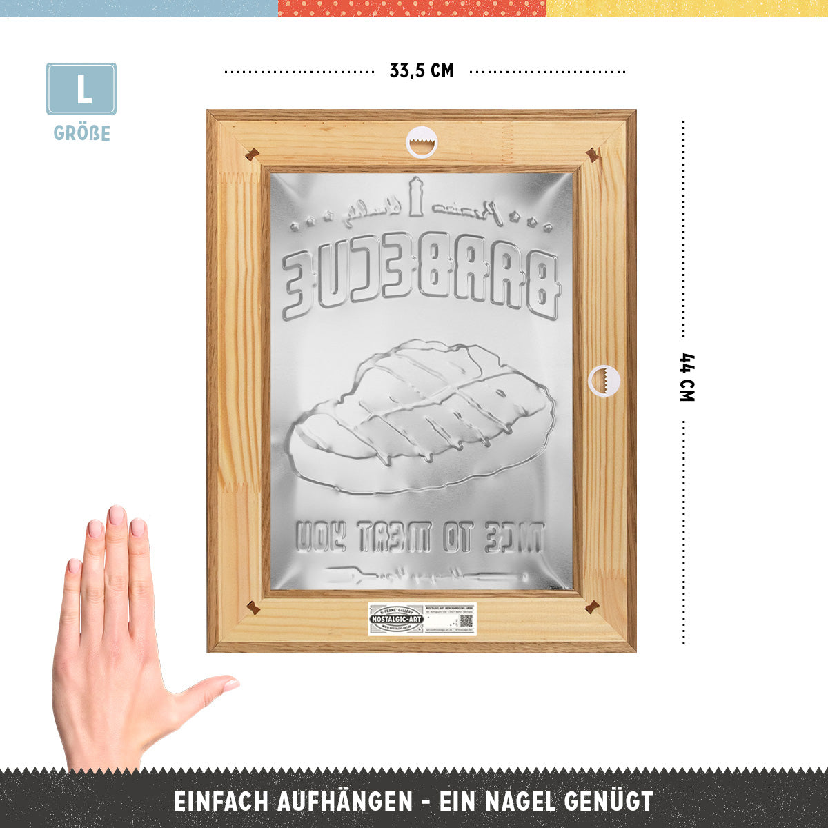 Barbecue Nice To Meat You N-Frame L Edition