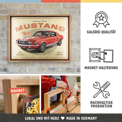 Ford Mustang - GT 1967 Red N-Frame L Edition