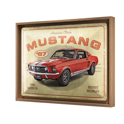 Ford Mustang - GT 1967 Red N-Frame L Edition