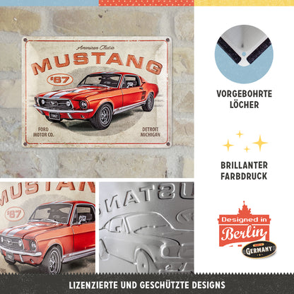 Ford Mustang - GT 1967 Red