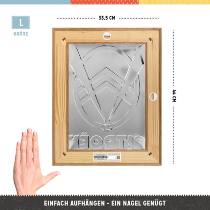 Citroen - 2CV Logo Blue N-Frame L Edition