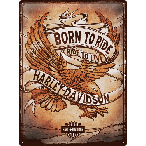 Harley-Davidson - Born to Ride Eagle