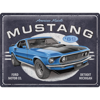 Ford Mustang - 1969 Mach 1 Blue