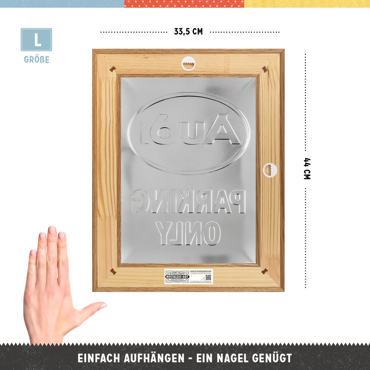 Audi - Parking Only N-Frame L Edition