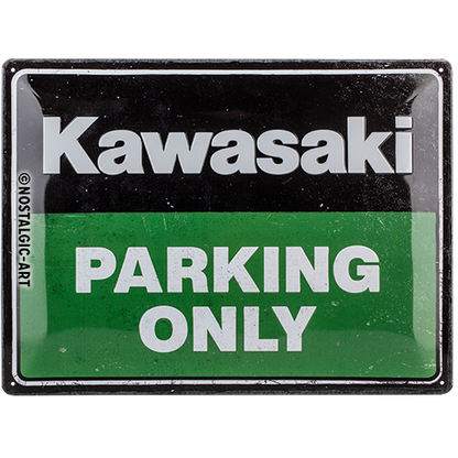 Kawasaki - Parking Only Green