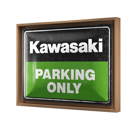 Kawasaki - Parking Only Green N-Frame L Edition