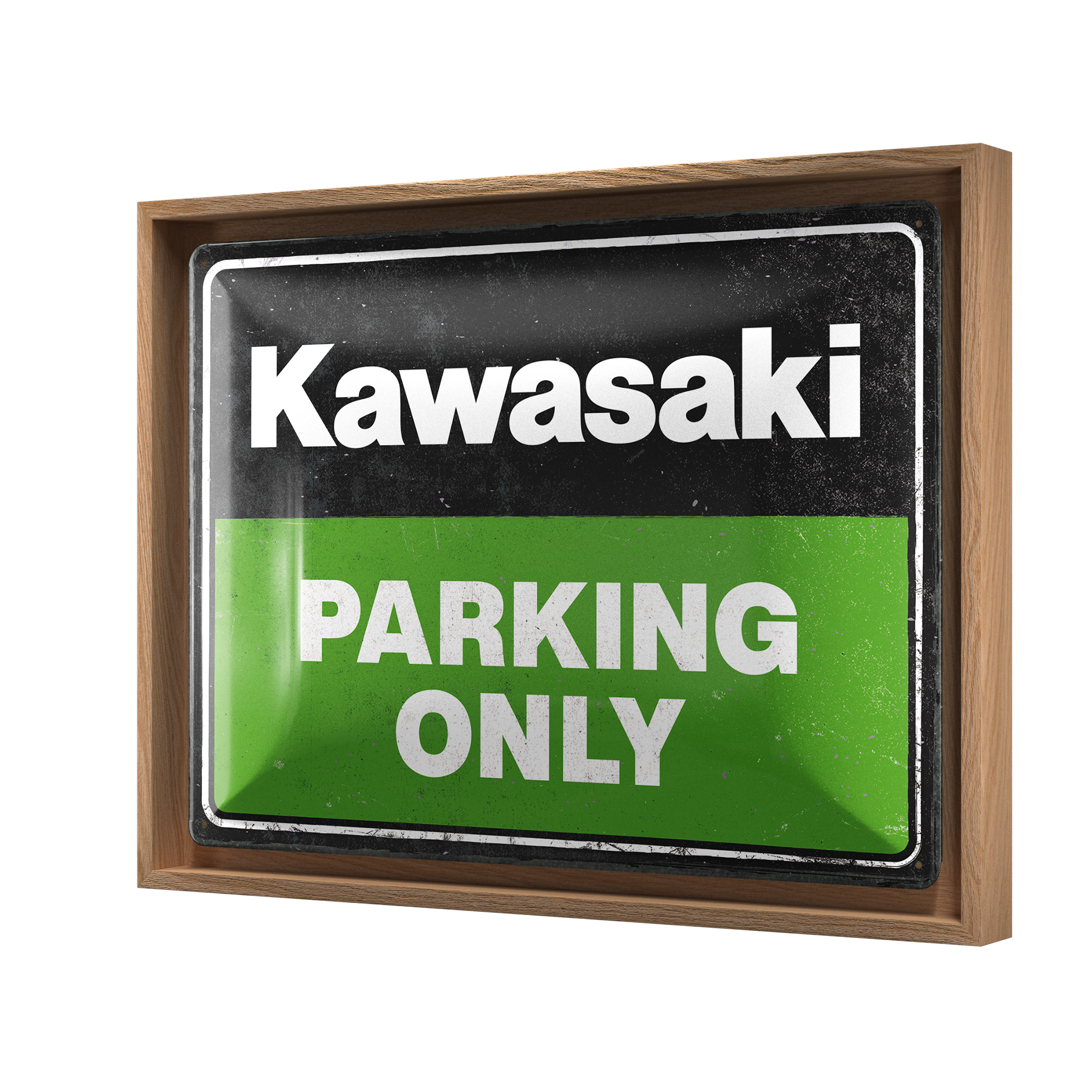 Kawasaki - Parking Only Green N-Frame L Edition