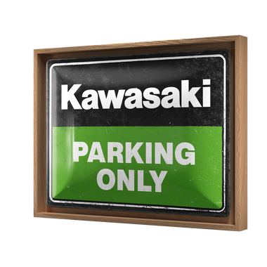 Kawasaki - Parking Only Green N-Frame L Edition