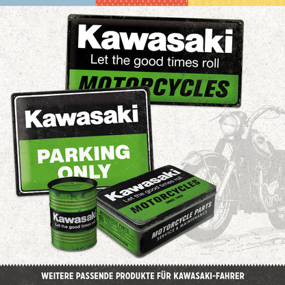 Kawasaki - Parking Only Green