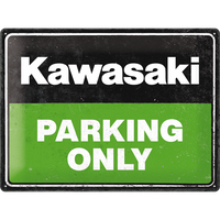 Kawasaki - Parking Only Green