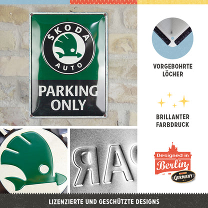 Skoda - Parking Only