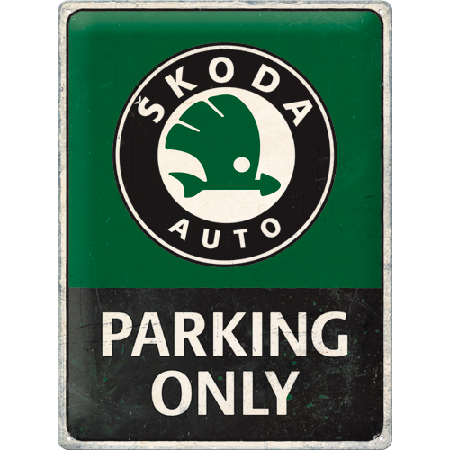 Skoda - Parking Only