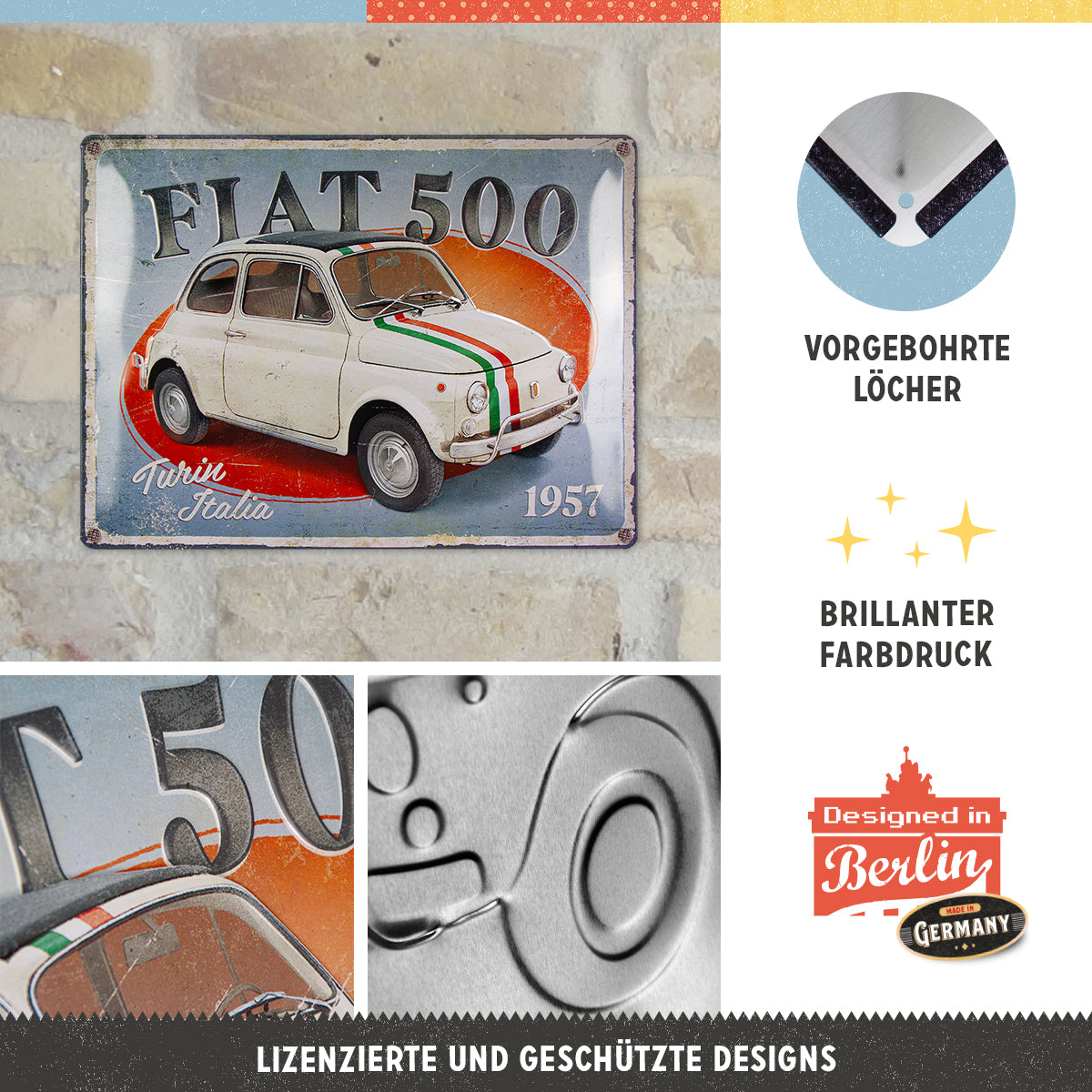 Fiat 500 - Turin Italia