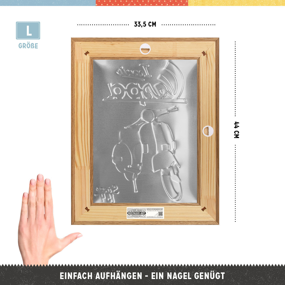 Vespa - Iconic since 1946 N-Frame L Edition