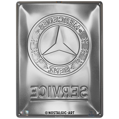 Mercedes-Benz - Service Emblem Blue