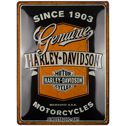 Harley-Davidson - Genuine Motorcycles Ribbon