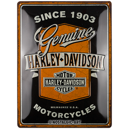 Harley-Davidson - Genuine Motorcycles Ribbon