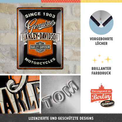 Harley-Davidson - Genuine Motorcycles Ribbon
