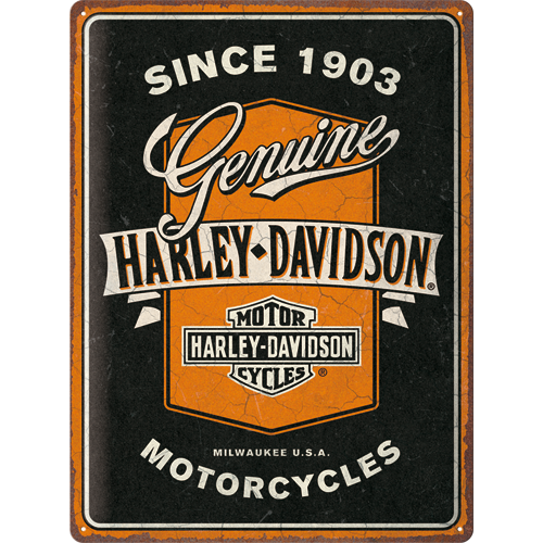 Harley-Davidson - Genuine Motorcycles Ribbon