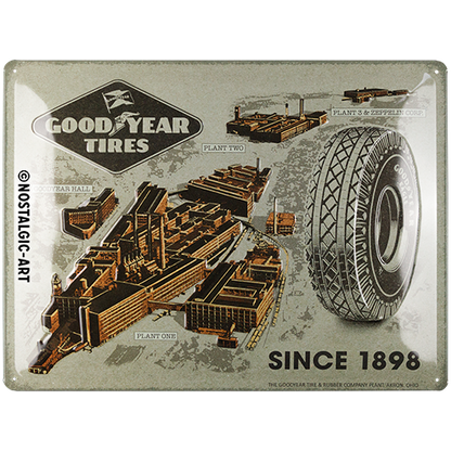 Goodyear - Factories since 1898