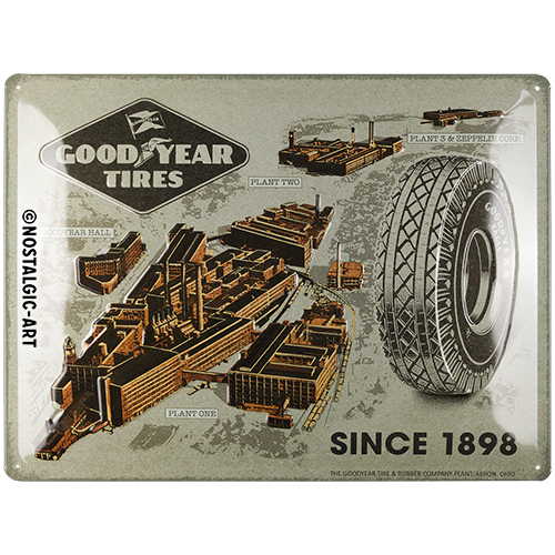 Goodyear - Factories since 1898