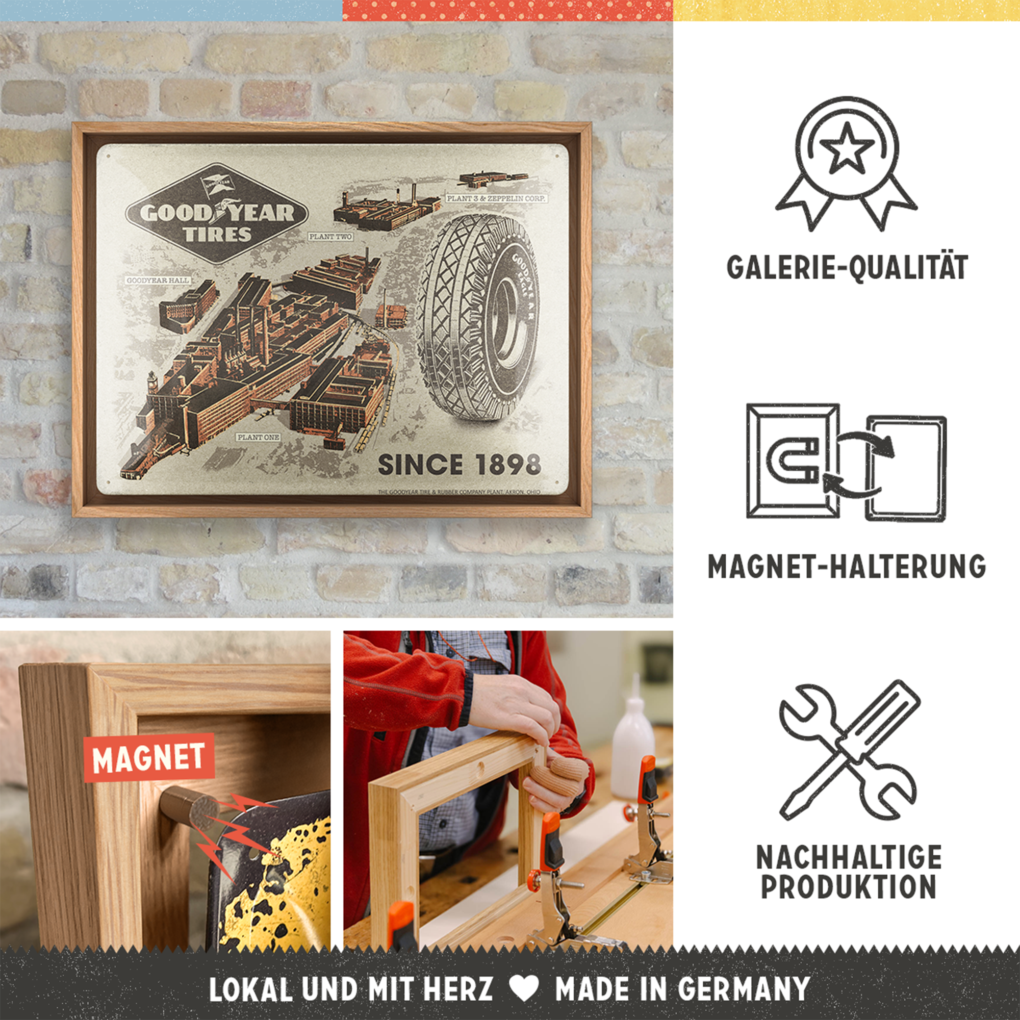 Goodyear - Factories since 1898 N-Frame L Edition