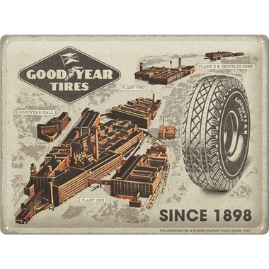 Goodyear - Factories since 1898
