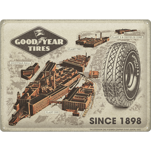 Goodyear - Factories since 1898